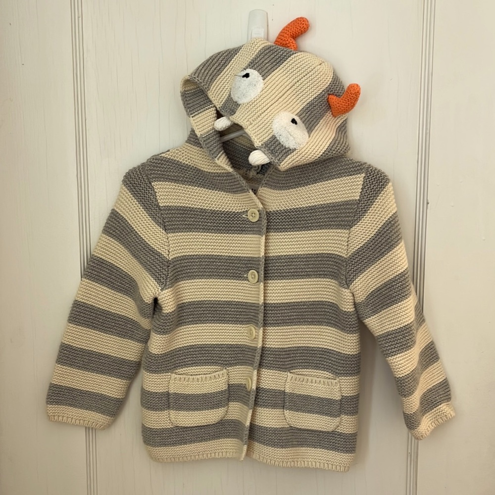 Baby Gap Monster Sweater Striped Girl Boy